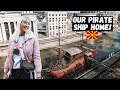 We SLEPT on a PIRATE Ship in SKOPJE! Macedonia's COOLEST Hotel?!