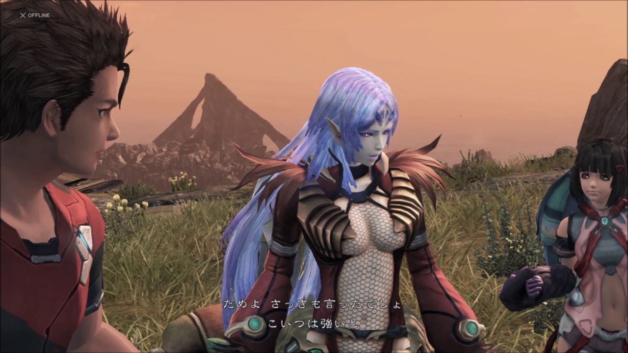 Xenoblade X - キズナクエスト】 エルマ part 2 - 過去と今 - YouTube
