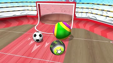 Going Balls - Football Level Gameplay Android, iOS #207