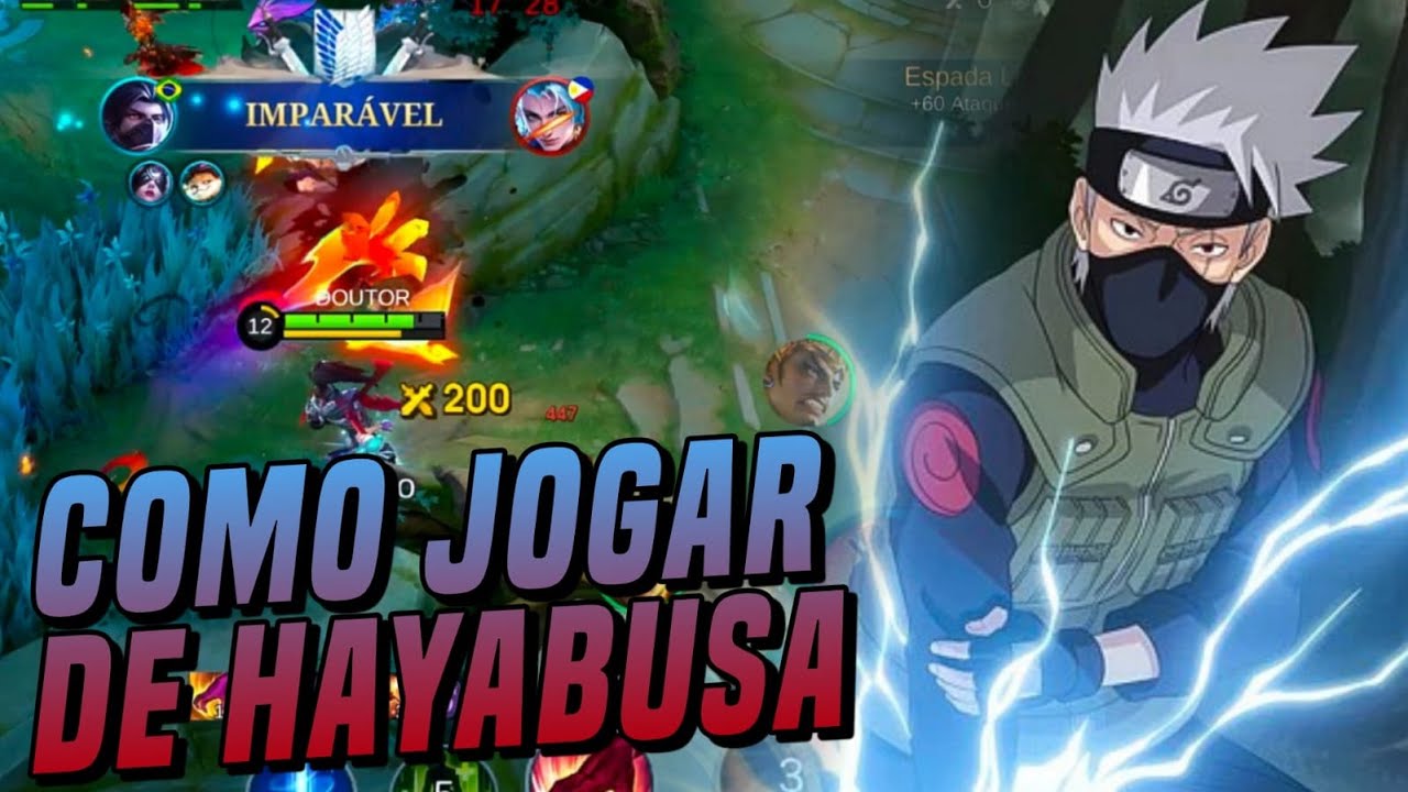 Veja esse Vídeo se for PEGAR a Skin do Kakashi (Como jogar de  Hayabusa)