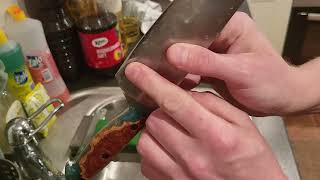 professional knife sharpening magnacut custom. #knife #sharpening #professional