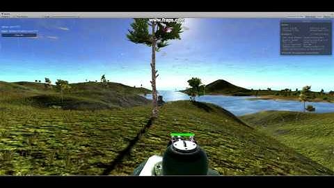 Unity Tank game, First look at pre-alpha gameplay.