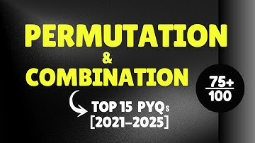 P&C - OneShot (PYQs) | 500 Most Important PYQs -  PRO 500 |  @AryaMaticsJEE ​