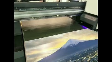 How to Print Foam Board by APEX UV7110 Printer