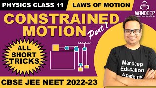 LOM 10 || Constrained Motion Part 1 || Class 11 Physics || NEET JEE