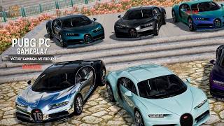 🔴PUBG PC LIVE | WITH BUGATTI | #victorygaming9 #pubgpclivegameplay #bugattichiron