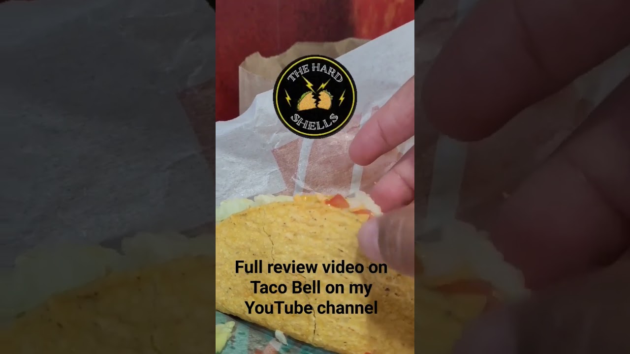Hard Crunchy Taco at Taco Bell | Horrible food 🤮 at Taco Bell | 