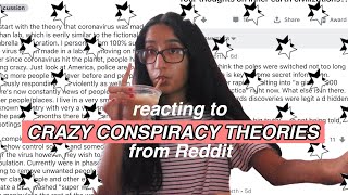 REACTING TO CRAZY CONSPIRACY THEORIES FROM REDDIT | 9/11, coronavirus, 2020, simulation