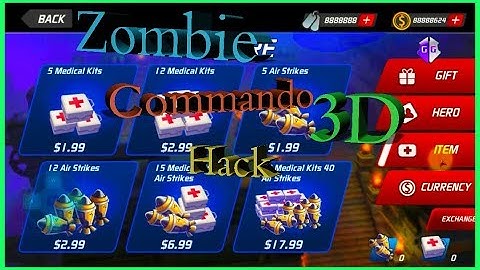 Game Zombie Commando 3D  Hack Money Working 1000000% by GameGuardian 2017 [HD]