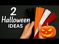🎃 2 Easy & Quick Halloween Ideas with Chenille Stems | DIY Halloween Crafts