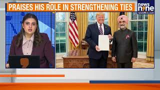 Trump Congratulates Taranjit Sandhu On Delhi Lg Role, Praises India-Us Ties News9