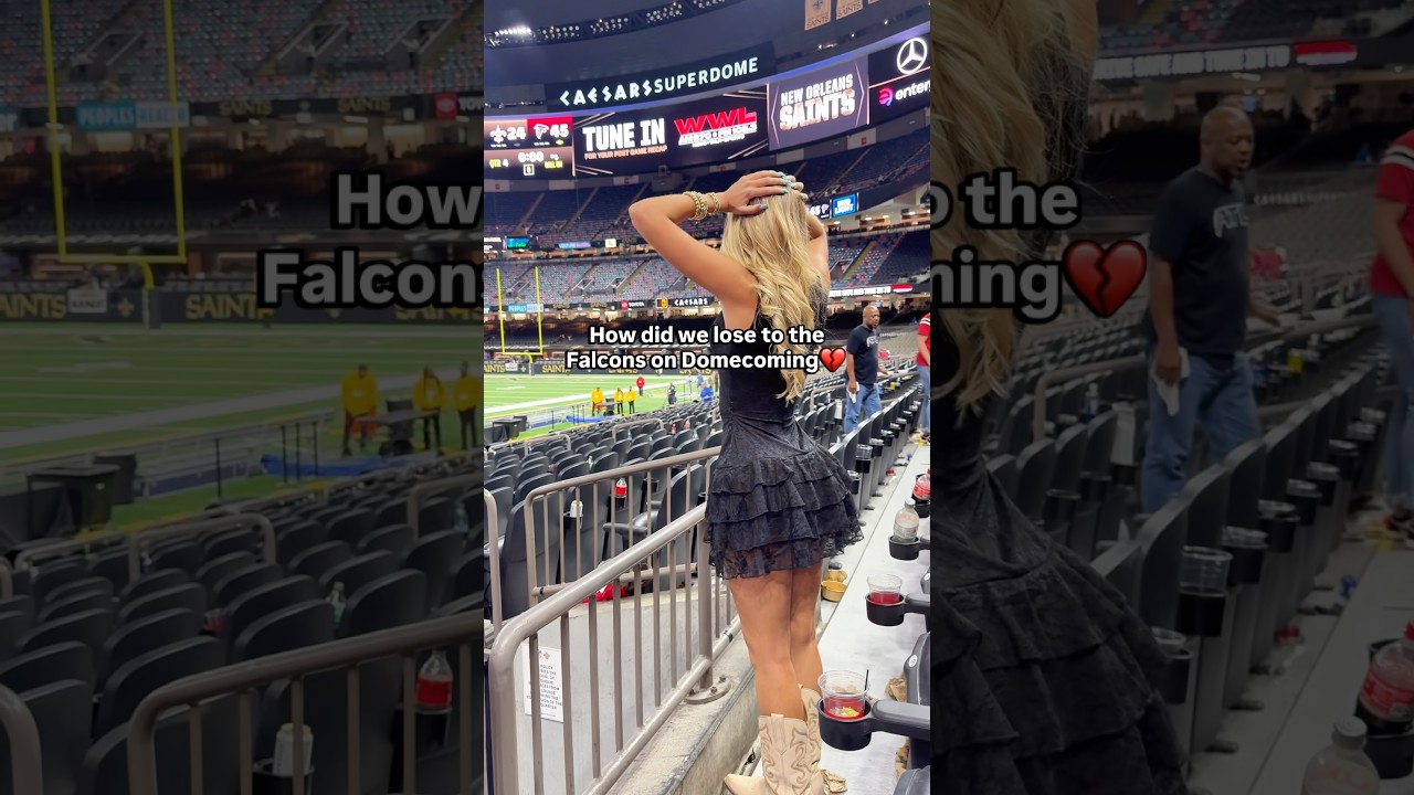 Falcons vs Saints🥲🏈 #nfl #shorts