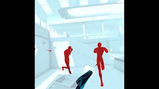 Super hot VR Level 1 “Airport” speed run game time 6.25