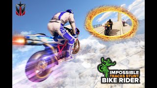 Mega Ramp Impossible Tracks Stunt Bike Rider Games - Trailer screenshot 4
