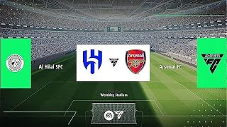 AL HILAL VS ARSENAL | EA FC 24 MOBILE GAMEPLAY
