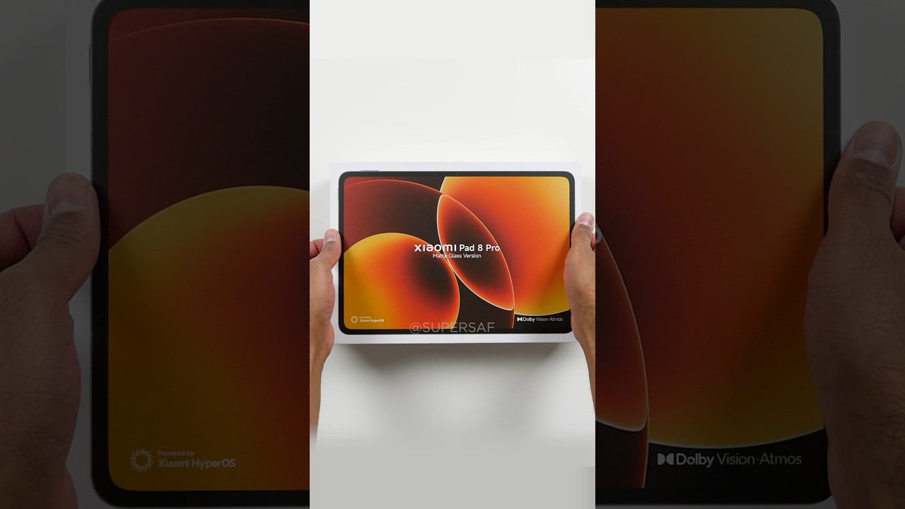 Xiaomi Pad 8 Pro Matte Glass Version ASMR Unboxing - YouTube