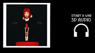 Jennie  Start A War  3d  Sound Spatial ruby