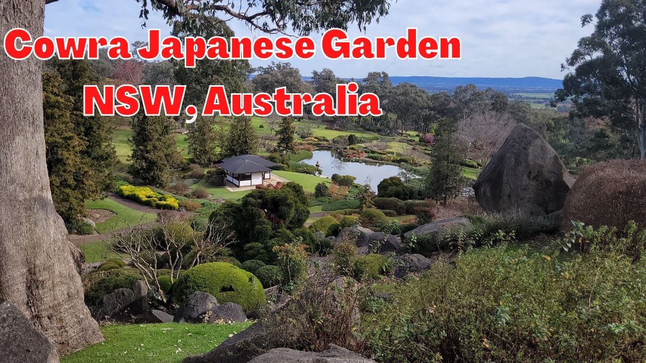Touring Around Amazing Japanese Garden Cowra, NSW Australia