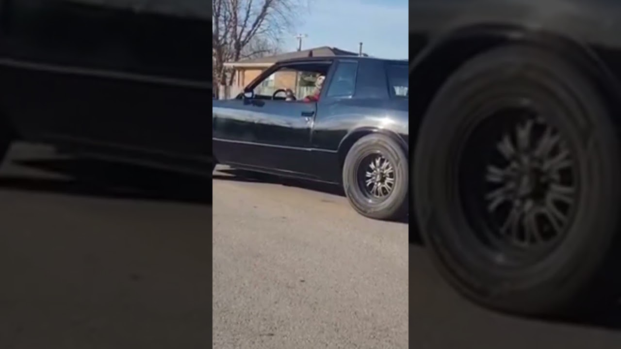 TURBO CHARGED LSX MONTE CARLO SS.  BIG BURNOUT! 🔥 G-BODY SHUFFLE !