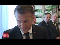 Le président Emmanuel Macron reçu en audience par Léon XIV