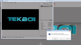 Cinema 4D Tutorial   Render with NO Background Tutorial
