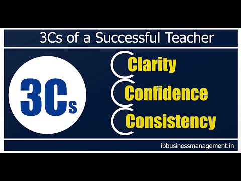 3 Cs of a Successful Teacher- Clarity, Confidence, and Consistency | Edu Ignites