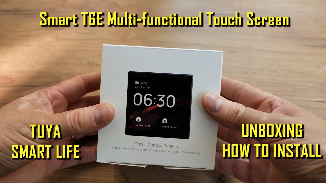 AVATTO MOES T6E SCREEN TUYA SMAR LIFE