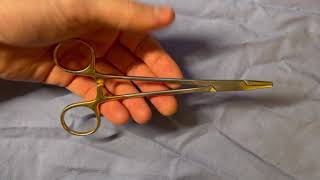 Left-Handed Palming of the Needle Driver
