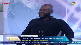 Celebrity Up-close with Dr. Michael Obeng, American plastic surgeon Profile