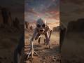 What Would You Do If You Encountered This Creature in the Desert?#Horror #Scary #Creature #Monster