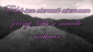 Jenni Vartiainen-Suru on kunniavieras (lyrics) chords