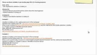 How do I set up and use Keyword and URL variables