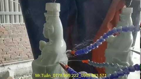 tượng quan âm, máy cnc khắc tượng. máy đục tượng đá đứng, máy khăc đá giá rẻ nhất