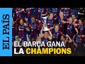 FÚTBOL | Así se ha vivido la victoria del Barça en la Champions League | EL PAÍS