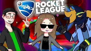 MAIS NON MAIS PAS PAR LÀ !!! - Rocket League – FT. Rammy, pyra