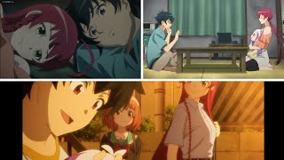 Maou And Emilia Togather For Alas Ramus Hataraku Maou-Sama