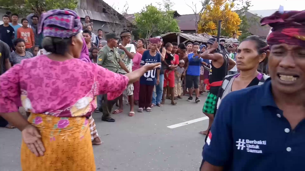 Penyambutan Kades Oki Baru (OKBAR)