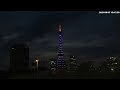 立体造形工房より東京タワー ライブカメラ Tokyo Minatoku Shiba Live Camera 2021-0607-1