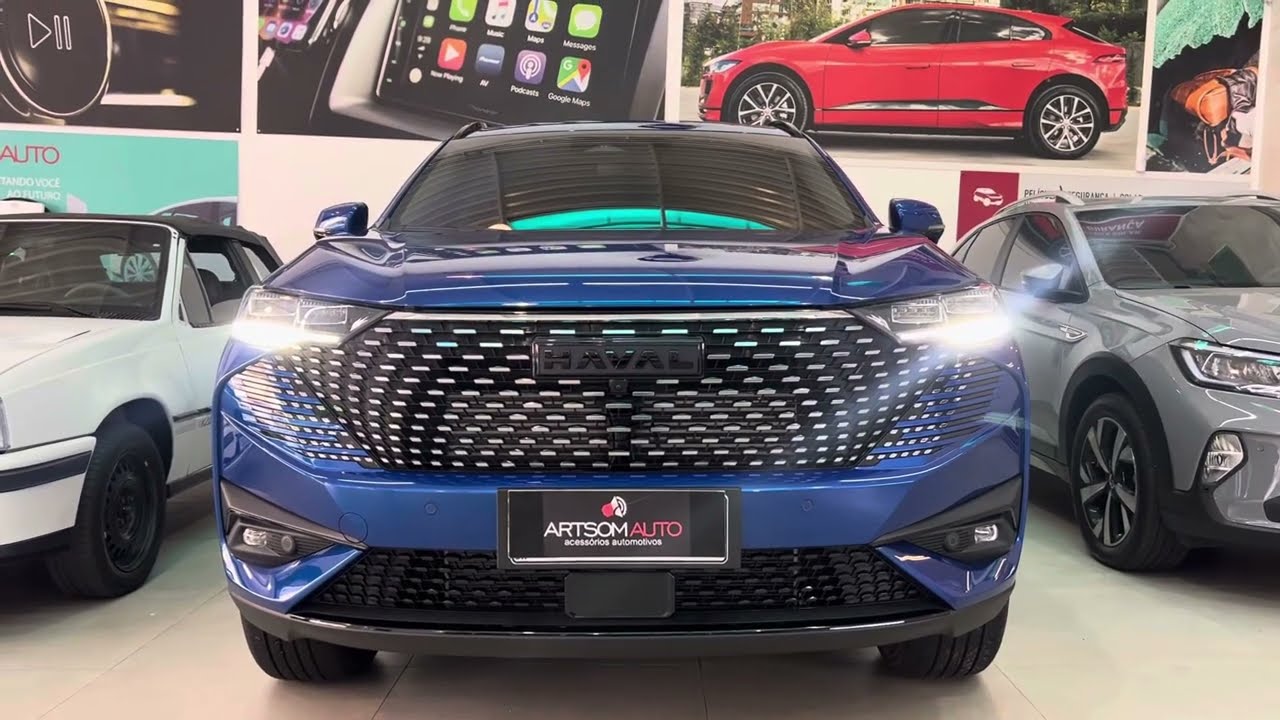HAVAL H6 PHEV19 2025 - Pintura Logo +Pelicula  Segurança, Solar + Subwoofer ArtsomAuto