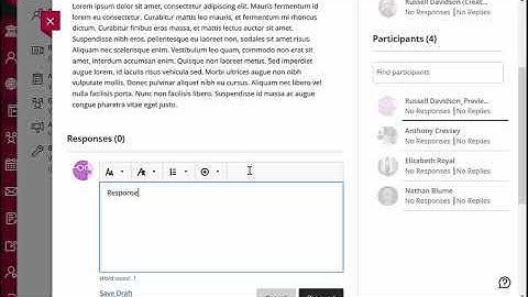 Blackboard Ultra - Student view of a Learning Module with Sequential Viewing