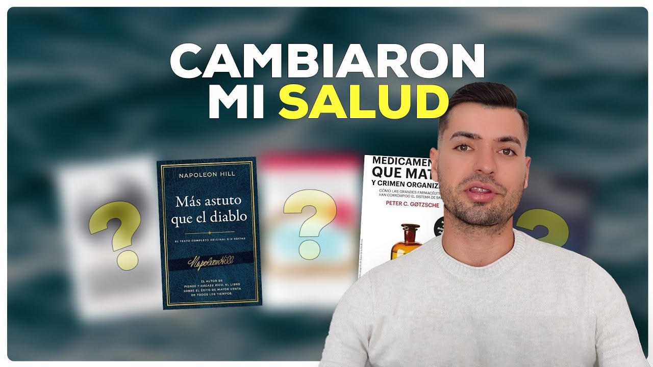 ✓ REVELO Los 5 LIBROS que TRANSFORMARON mi SALUD 