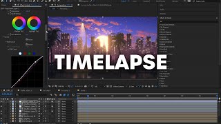 Timelapse making of Synthwave Night Drive