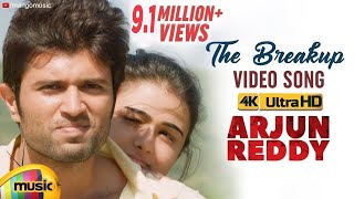 Video thumbnail of "The Breakup ( Telisene Na Nuvve ) Full Video Song 4K | Arjun Reddy Video Songs | Vijay Deverakonda"