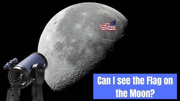 Can You Spot the American Flag on the Moon Through Your Telescope? | Lunar Observations