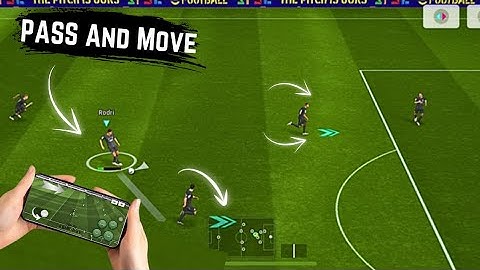Tutorial How to Do Pass And Move Skill eFootball Mobile 