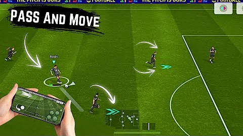 Tutorial How to Do Pass And Move Skill eFootball Mobile 