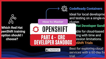 Master OpenShift - Part 4 [ Training Options { Crc, Developer sandbox} ]