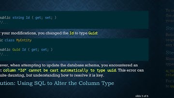 How to Change Column Type from varchar to uuid in PostgreSQL 13 with EF Core