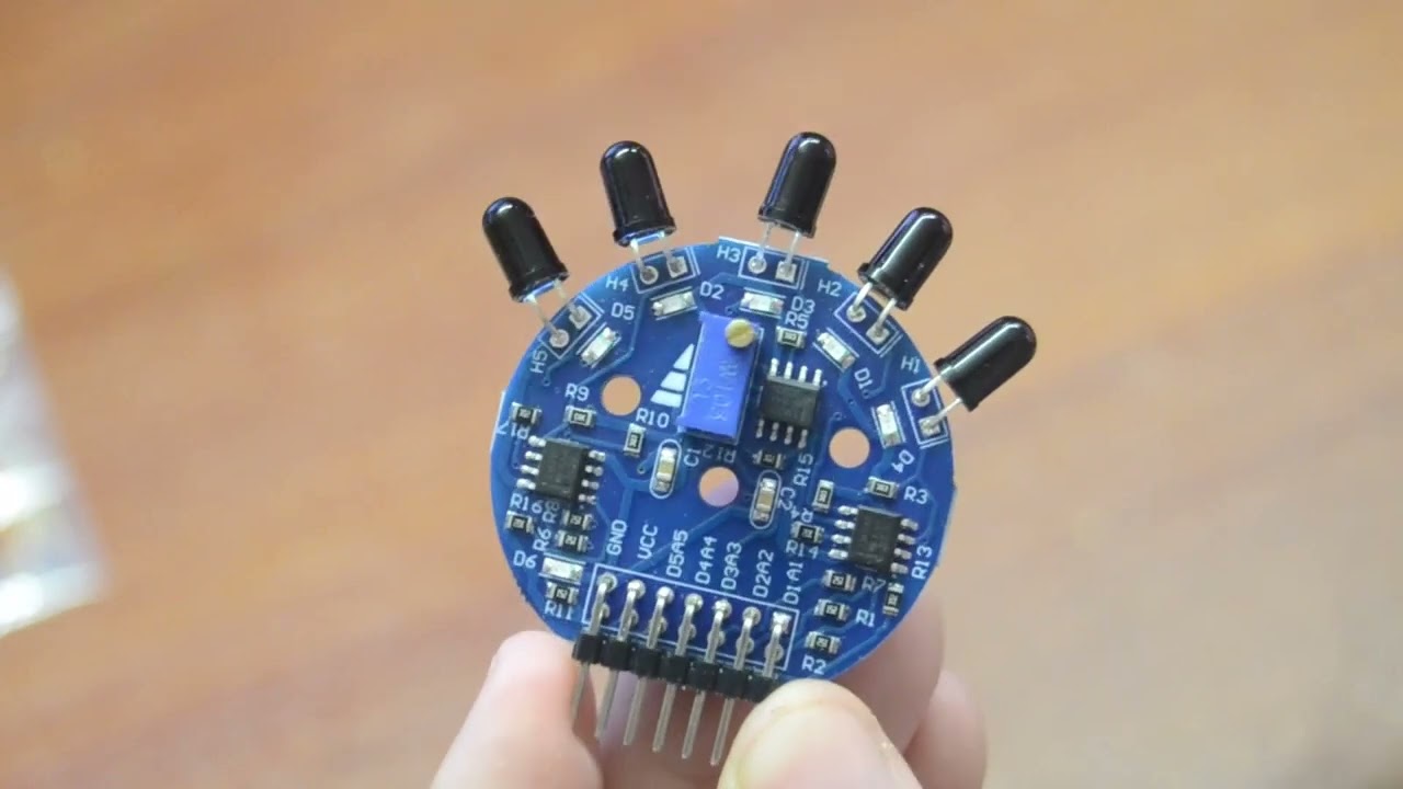 Проверка датчика пламени Распаковка