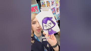 Phoenix Fan Fusion Day 3! It’s all about art, baby! Let’s go! #phoenixfanfusion #comicbooks